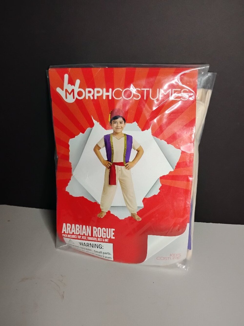 Morph Costumes Boys Size M Arabian Rouge / Aladdin Costume
